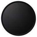 Bandeja antideslizante redonda 49.5 cm negro - Cambro USA