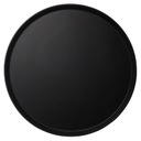 Bandeja antideslizante redonda 49.5 cm negro - Cambro