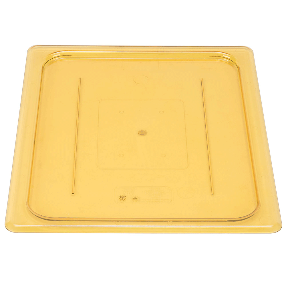 Tapa plana para h pan 1/2 ÌÁmbar - Cambro USA