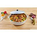 Caldero Aluminio con tapa 18.5qt / 44.4 cm de diam X 12 cm de alto - Town Food