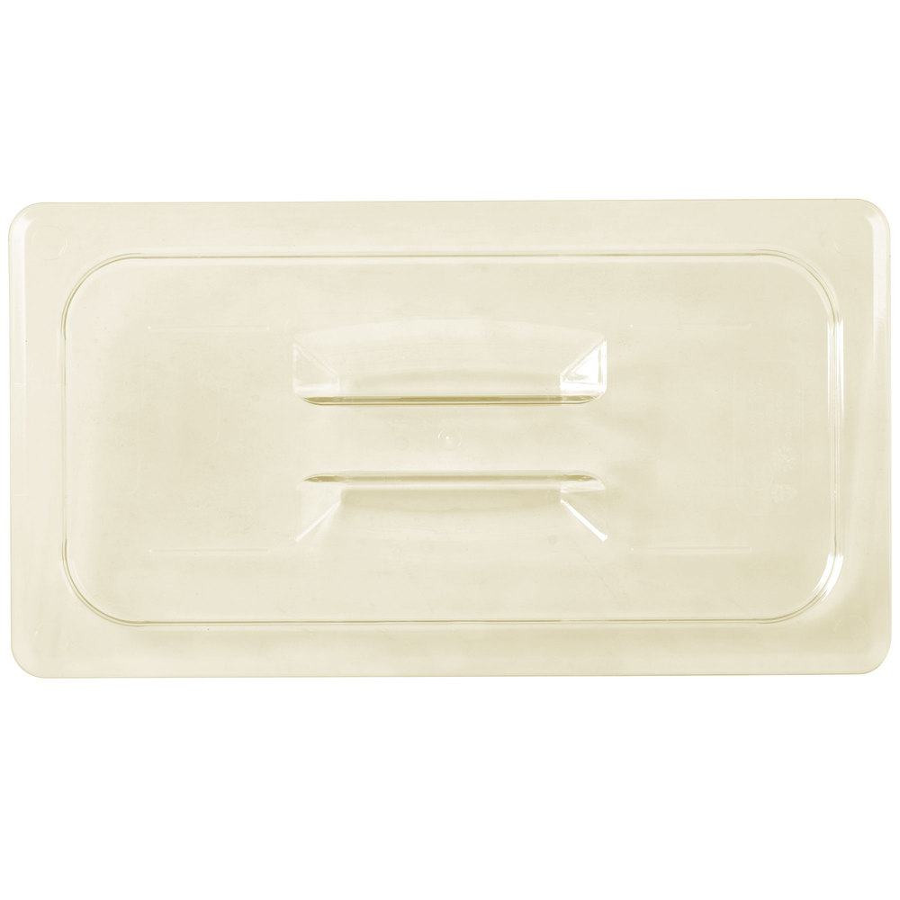 Tapa con asa para h pan 1/3 ÌÁmbar - Cambro USA