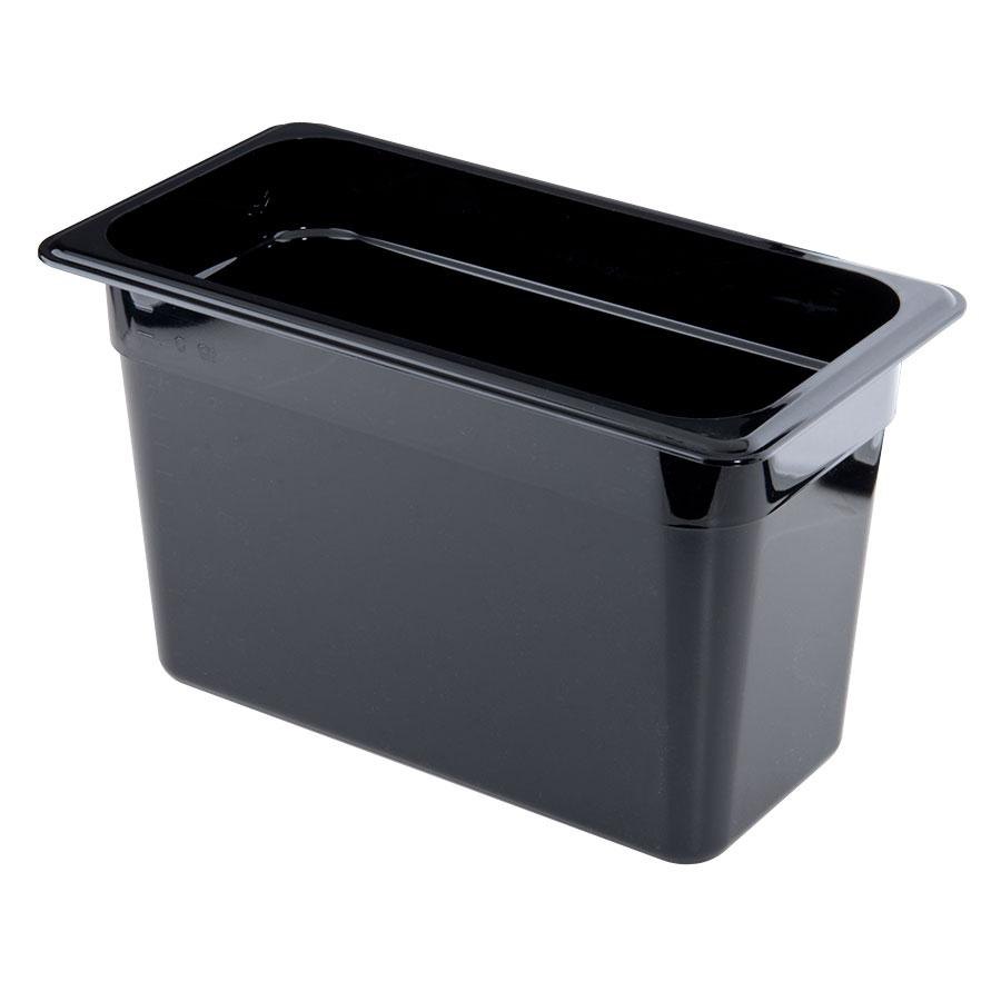 Recipiente 1/3 policarbonato 6.9lts. negro - Cambro USA