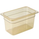 Recipiente 1/4 h pan 3.7lts. altas temperaturas ambar - Cambro