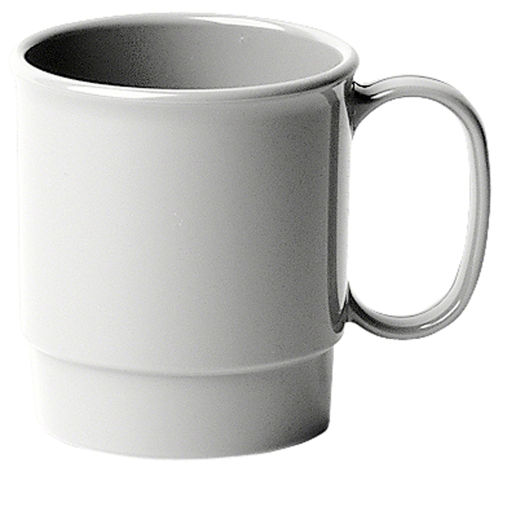 Taza policarbonato apilable 8 oz blanco - Cambro