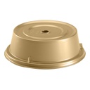 Cubreplatos policarbonato 24.1cm beige Cambro