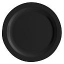 Plato hondo redondo 22.9 x 4cm policarbonato negro - Cambro USA