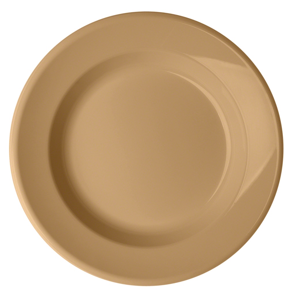 Plato hondo redondo 22.9 x 4cm policarbonato beige - Cambro USA