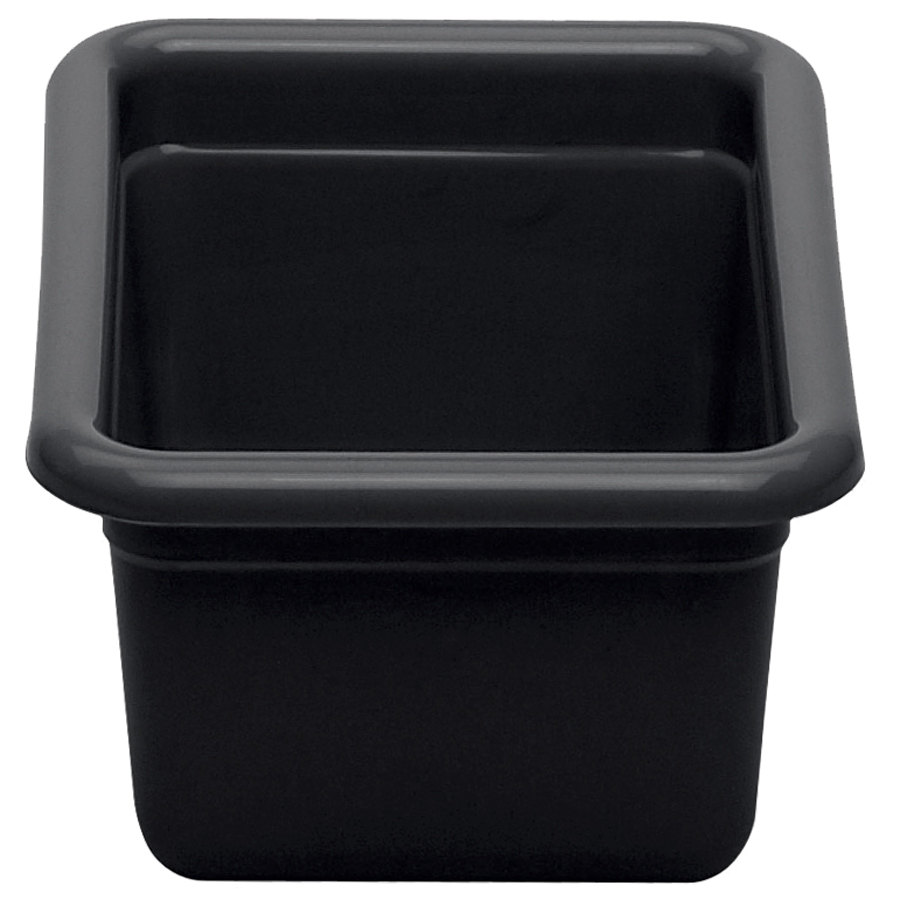 Recipiente utensilios 23 x 30 x 13 polietileno negro - Cambro USA
