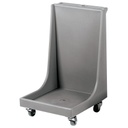 Carro con espaldar y manija para termos uc1000 1000lcd 500lc gris - Cambro