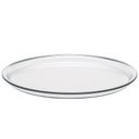 Tapa plana para tarro redondo cfr18 transparente - Cambro USA