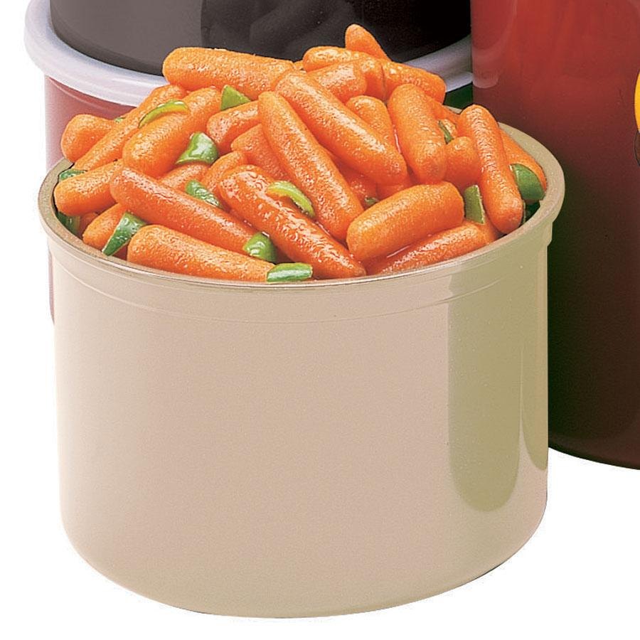 Tarro con tapa almacenar alimentos 1.1lts. beige - Cambro USA