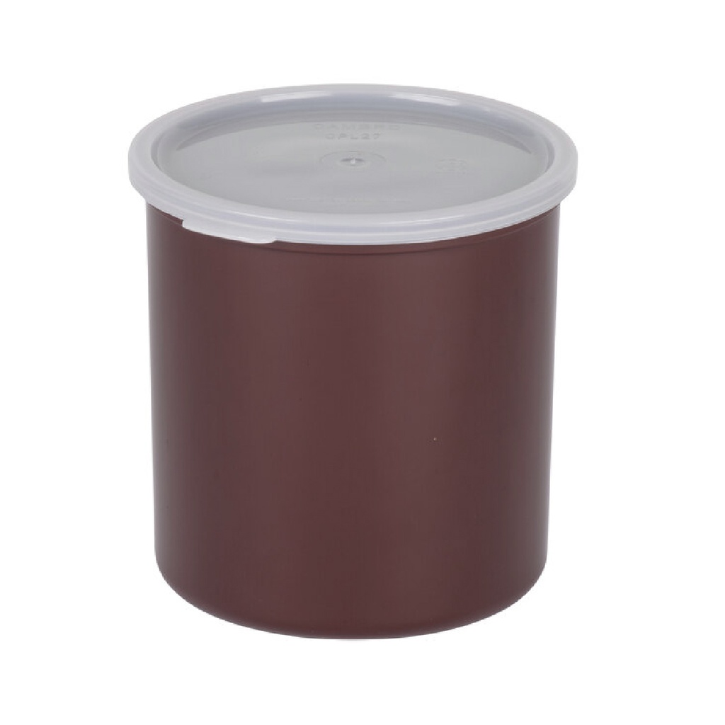 Tarro con tapa para almacenar alimentos 2.4lts castaño - Cambro USA
