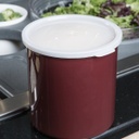 Tarro con tapa para almacenar alimentos 2.4lts castaño - Cambro USA