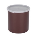 Tarro con tapa para almacenar alimentos 2.4lts castaño - Cambro USA