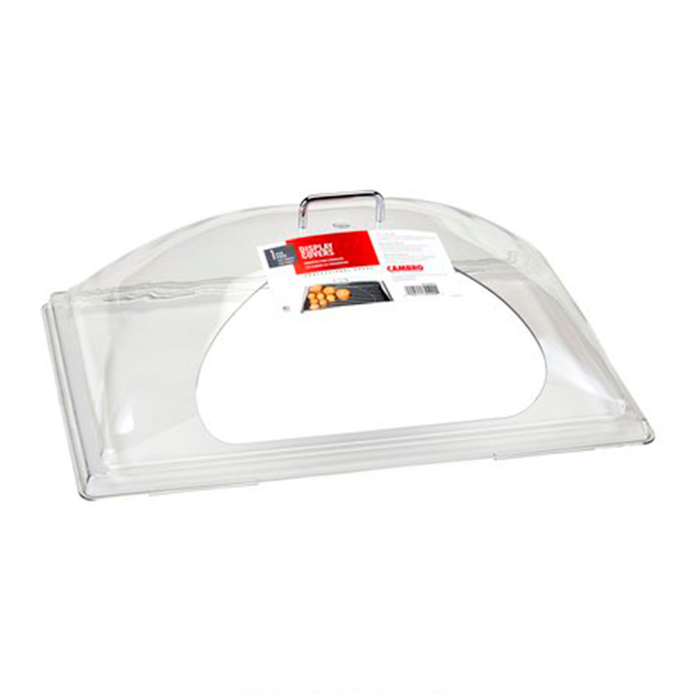 Cubierta exhibicion abertura lateral 55.6 x 37.5cm policarbonato - Cambro USA