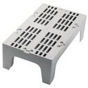 Estiba ventilada polipropileno 30x53x76cm / 680kg gris - Cambro