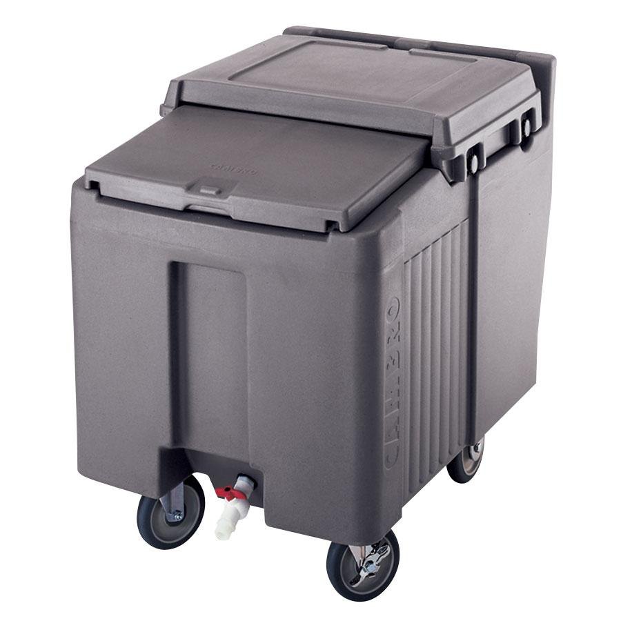 Carro hielo tapa deslizable cap. 57 kg 58.5 x 80 x 74.5cm gris - Cambro USA