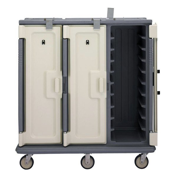 Carro alto entrega alimentos cap. 30 bandejas de 35.5 x 46cm gris - Cambro USA