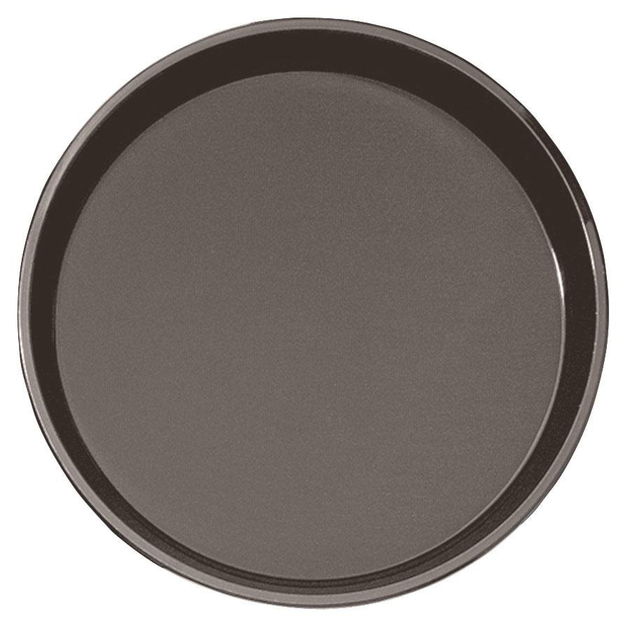 Bandeja redonda antideslizante polipropileno 28cm castaño - Cambro USA