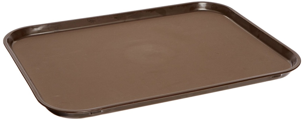 Bandeja rectangular antideslizante polipropileno 30x41.5cm castaño - Cambro USA