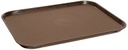 Bandeja rectangular antideslizante polipropileno 30x41.5cm castaño - Cambro USA