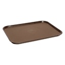 Bandeja rectangular antideslizante polipropileno 30x41.5cm castaño - Cambro USA