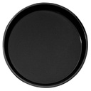 Bandeja redonda antideslizante polipropileno 35.5cm negro - Cambro
