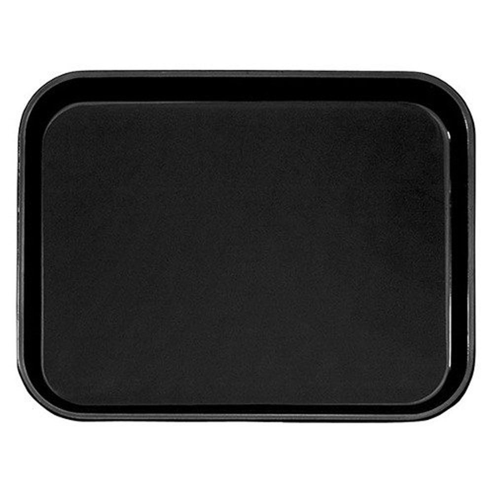 Bandeja rectangular antideslizante polipropileno 36x46cm negro - Cambro USA
