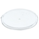Tapa redonda para recipientes de 5.7 y 7.6lts de policarbonato - Cambro