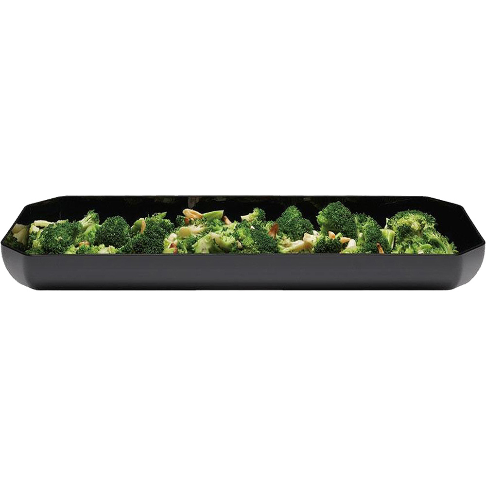 Bandeja exhibicion showfest octagonal 5.8 lt negro Cambro
