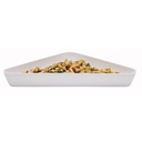 Bandeja exhibicion showfest triangular 4.2 lt blanco Cambro