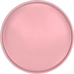 Bandeja antideslizante redonda 35.5 cm Rosada (Outlet) - Cambro