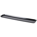 Bandeja fibra vidrio exhibición 16.4 x 76.2 x 1.9 cm negro - Cambro USA