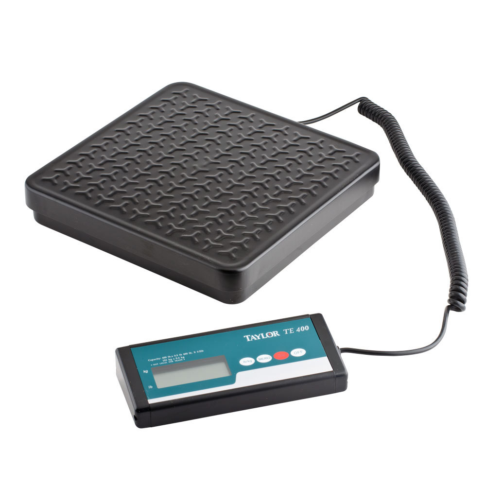 Báscula digital de plataforma para recibo cap. 400 lbs - Taylor Precision