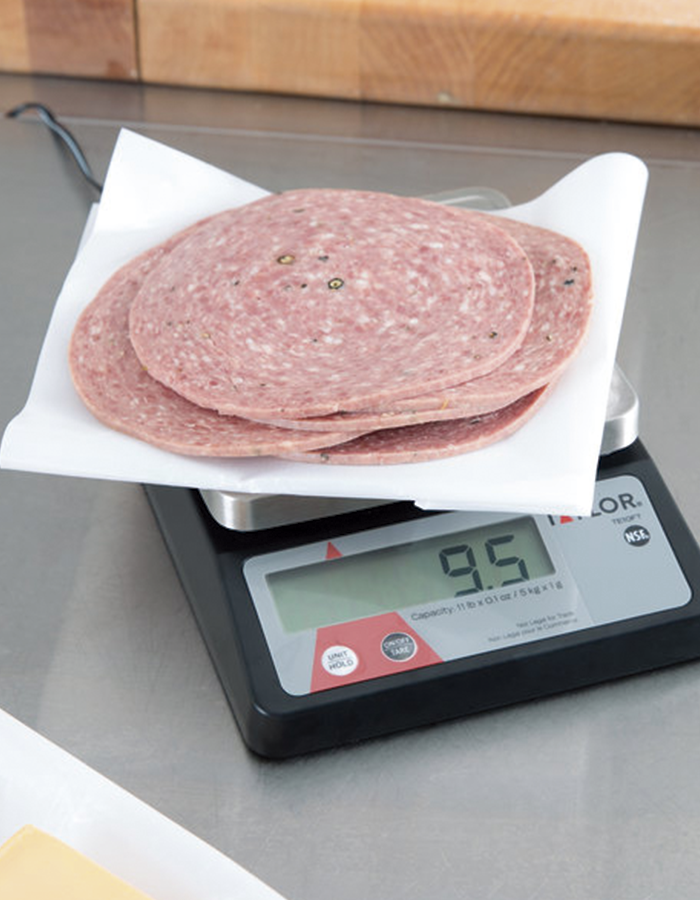 Balanza digital control porciones  5kg x 1gr - Taylor Precision