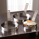 Aro Molde para Huevos acero Inoxidable, 4" - American Metalcraft