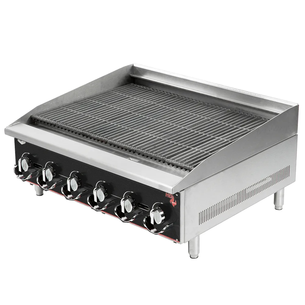 Hd charbroiler 36'' de servicio pesado -Vollrath