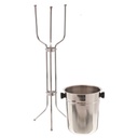 Balde champagne con pedestal acero cromado - American Metalcraft