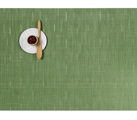 Individual bamboo césped verde rectangular 30 x 41 cm - Chilewich