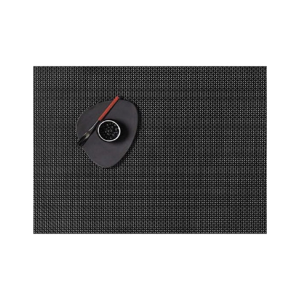 Individual basketweave negro rectangular 30 x 41 cm (Outlet) - Chilewich