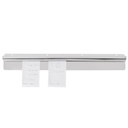 Porta comanda aluminio 24" largo - San Jamar