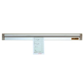 Porta comanda aluminio 36" largo - San Jamar