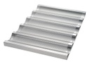 Bandeja  baguette para 5 und aluminio acristalado - Chicago Metallic