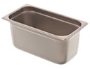 Recipiente para mesas de vapor 6.0 lt inox 1/3 17,6 cm X 32,5 cm ( Azafate)  - Browne