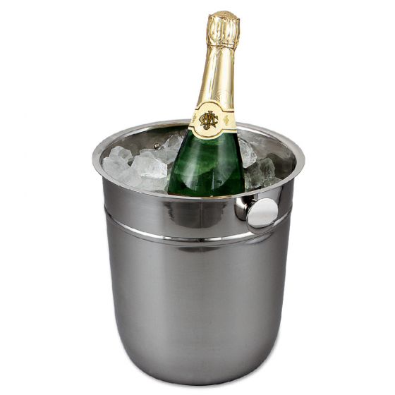 Balde enfriador de vinos en acero inoxidable - Browne