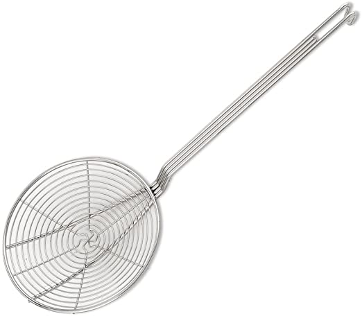 Espumadera niquelada 20 cm en espiral - Browne