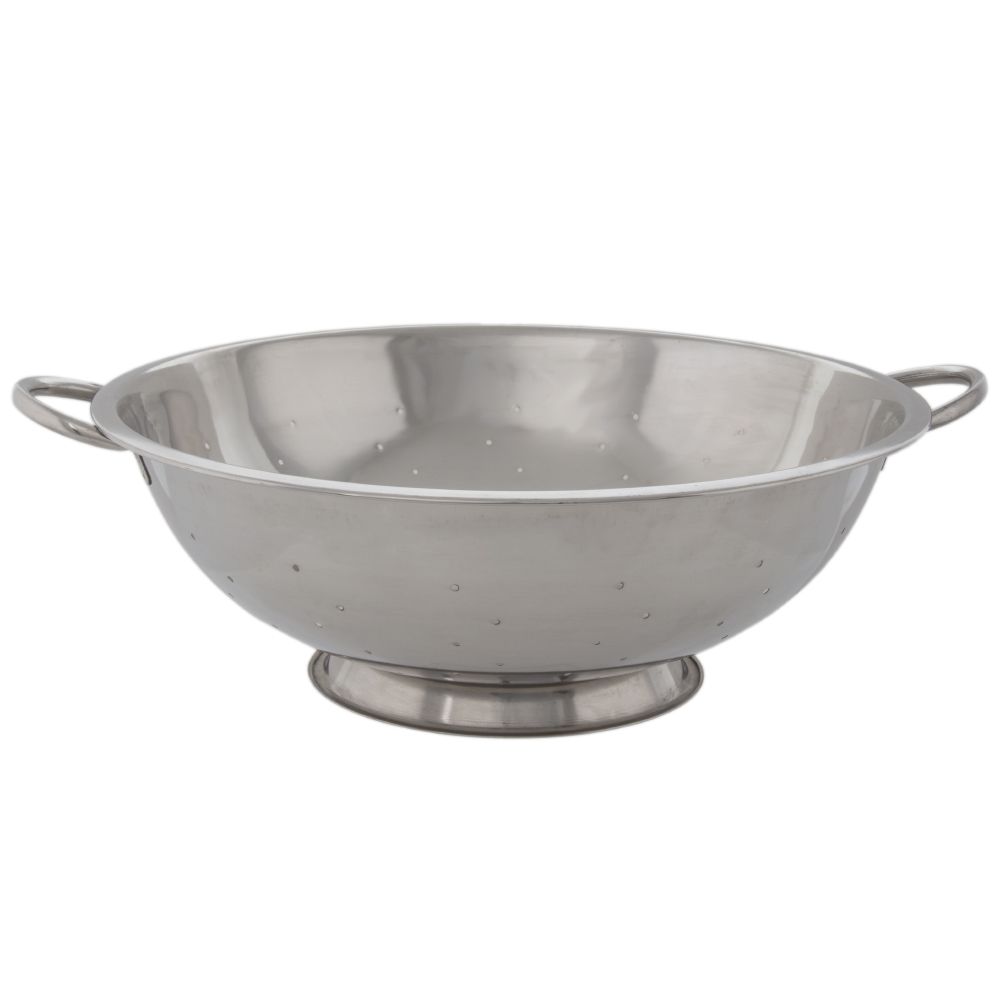 Colador Escurridor con Base 12.3 lt en Acero Inoxidable - Browne