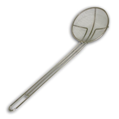 Espumadera redonda 6.5"(16.5cm diam.) de trama fina y 35.5 cm de largo - Browne