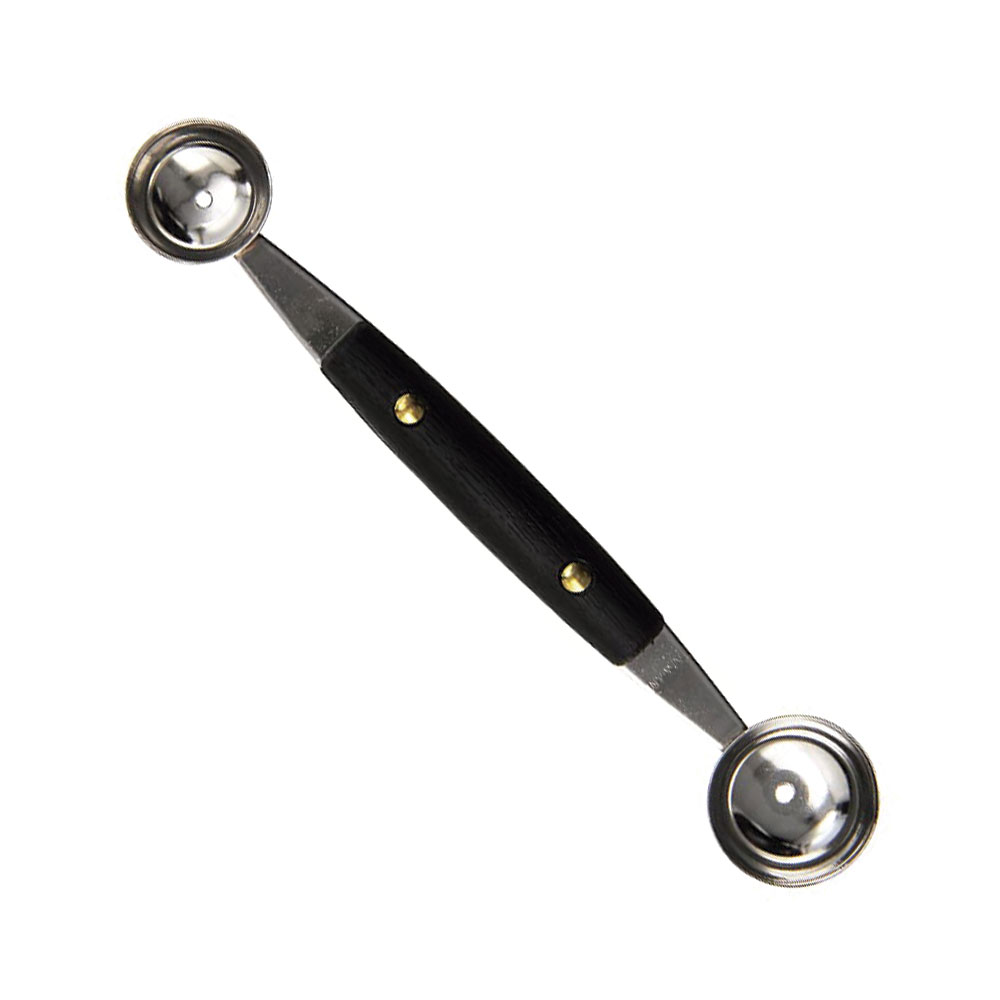 Cuchara 7" parisien doble sacabocados - Browne