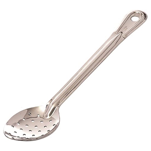 Juego 2 Cucharas De Cocina Acero Inoxidable 34cm: Sólida + Ranurada - Utensilios Para Servir Y Revolver